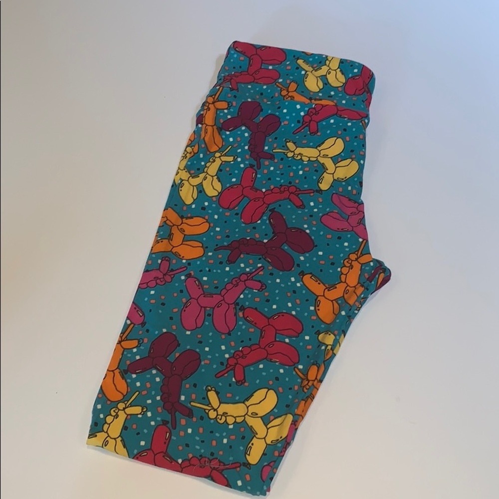 Lularoe TC leggings balloon animals